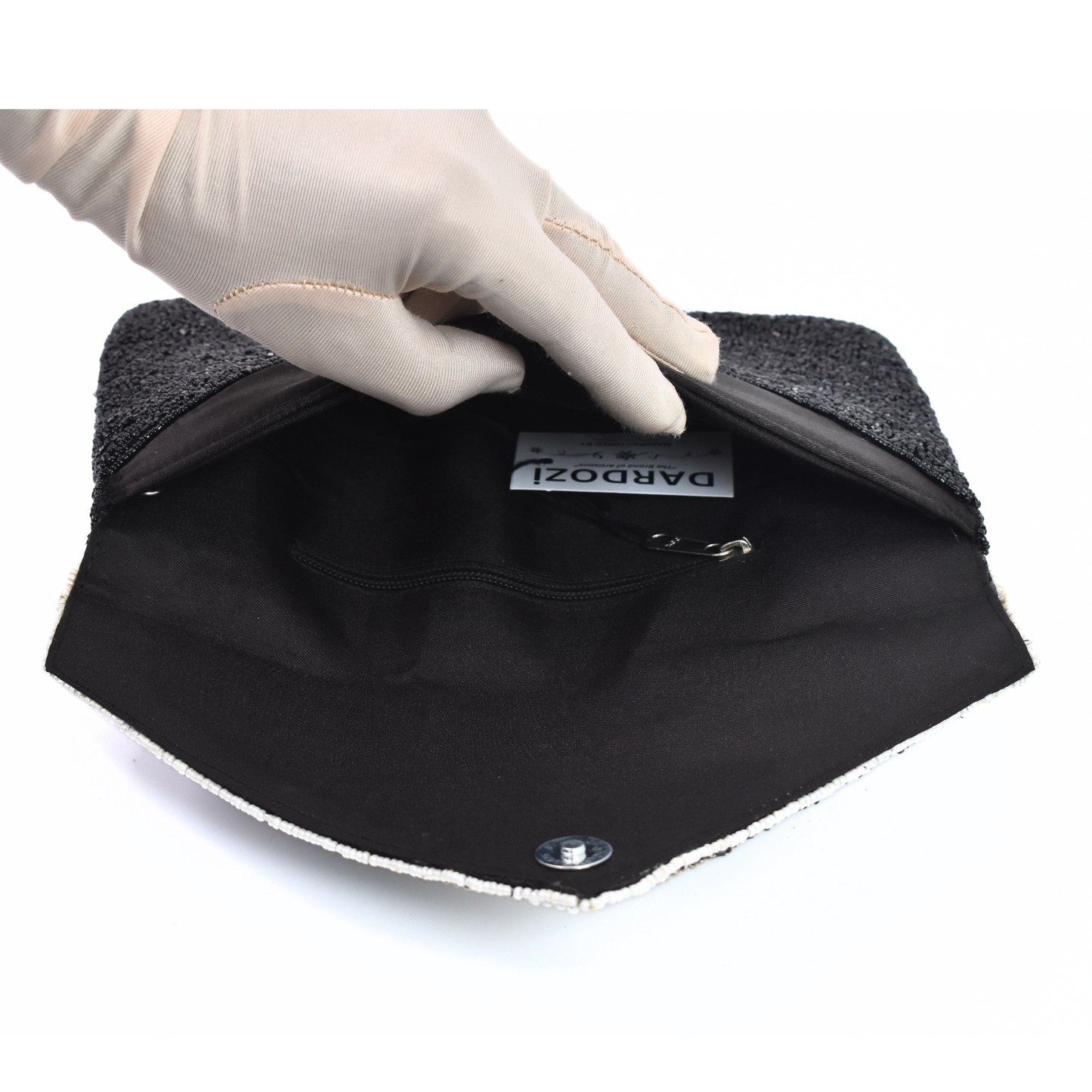 Black Bee Handbag Clutch, Crossbody Purse Gift BAG0037