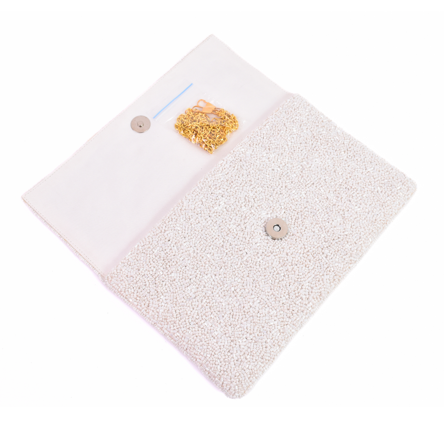 White Bride Handbag Clutch, Crossbody Bag Purse Gift BAG0023