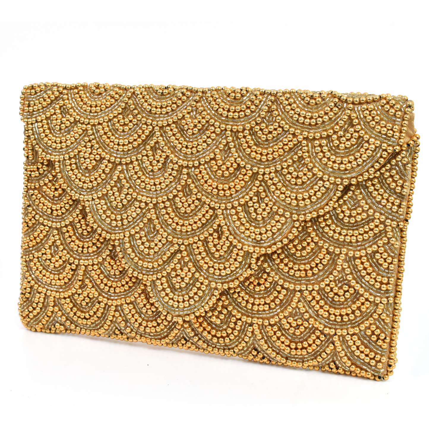 Gold Bridal Handbag Clutch Handbag Purse, Gift BAG0032