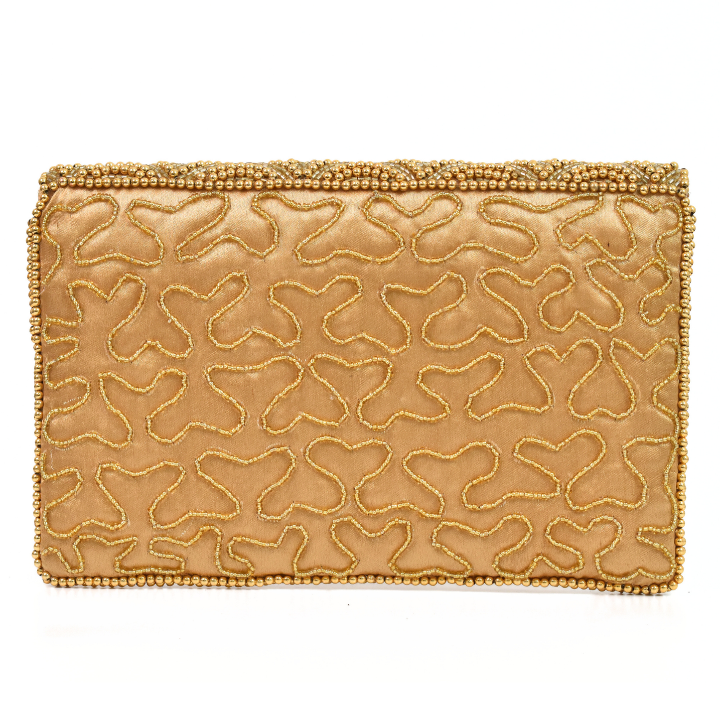 Gold Bridal Handbag Clutch Handbag Purse, Gift BAG0032