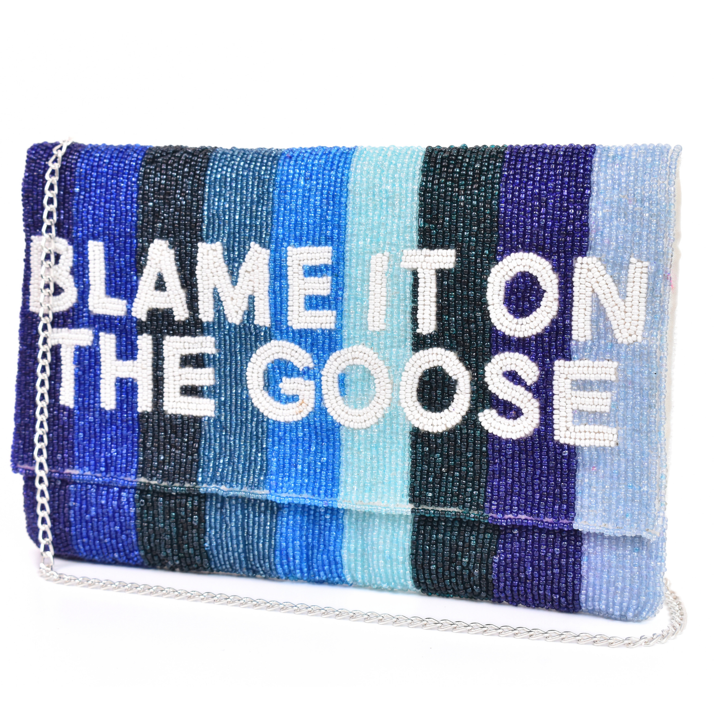 Blue Party Handbag Clutch, Crossbody Purse, Gift BAG0020