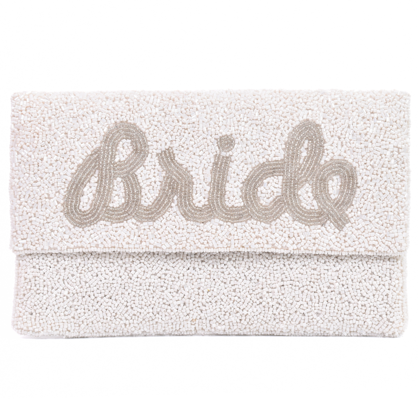 White Bridal Handbag Clutch, Crossbody Purse, Gift BAG0028