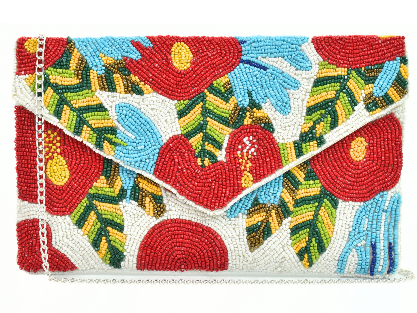 Multicolor Floral Handbag Clutch, Party Purse Gift BAG0017