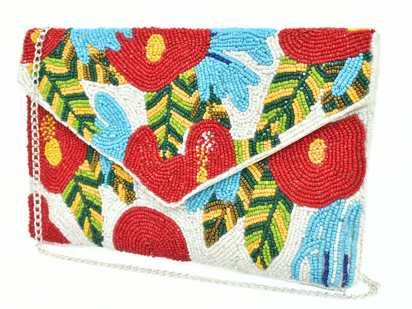 Multicolor Floral Handbag Clutch, Party Purse Gift BAG0017