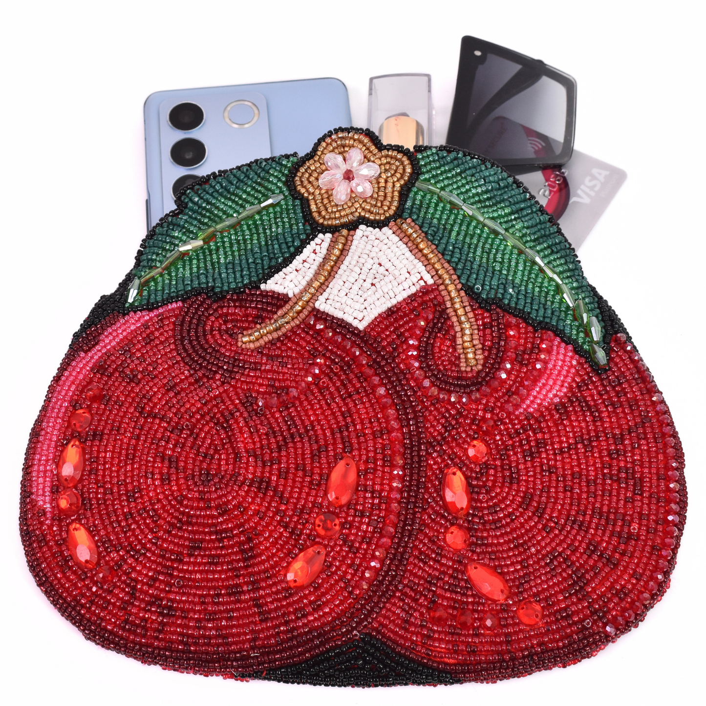 Wild Cherry Crossbody Handbag Clutch Purse Gift BAG0051