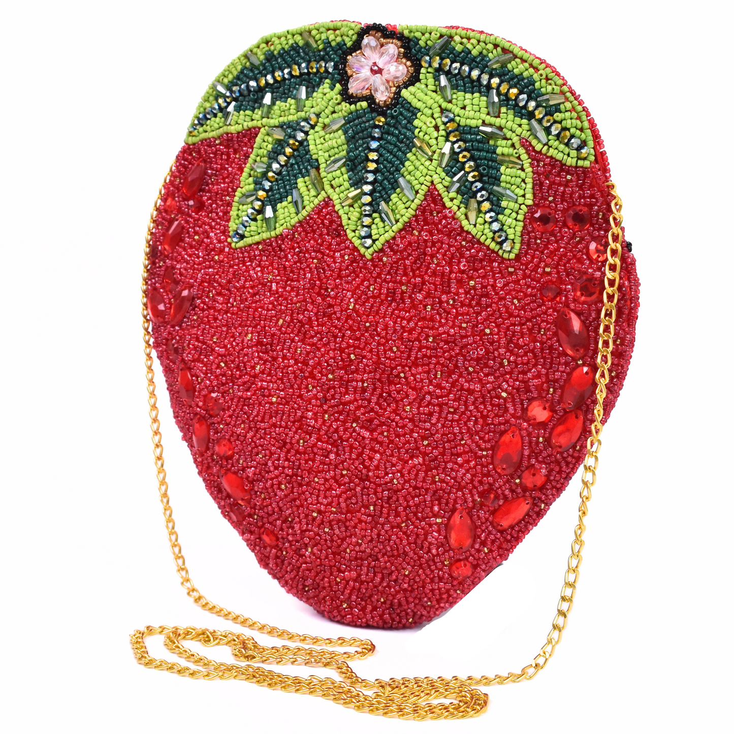 Red Strawberry Handbag Clutch Crossbody Purse Gift BAG0052