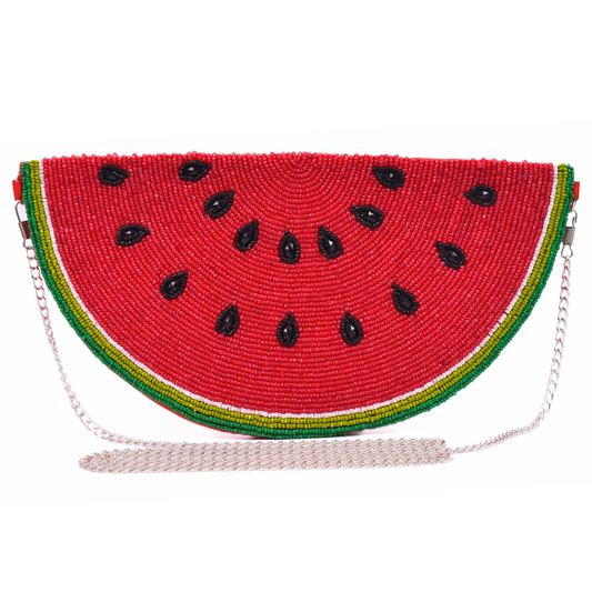 Red Watermelon Handbag Clutch, Crossbody Purse Gift BAG0058