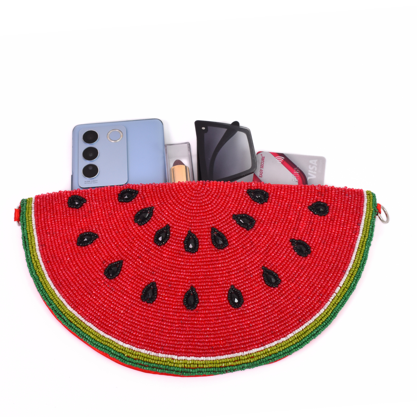 Red Watermelon Handbag Clutch, Crossbody Purse Gift BAG0058