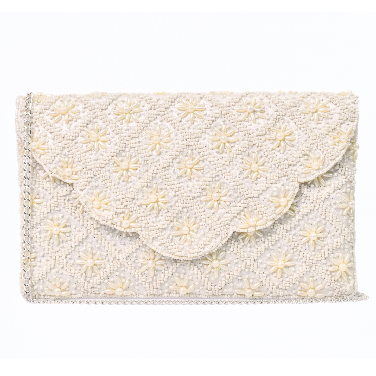 Pearl Beaded Handbag Clutch, Crossbody Purse Gift BAG0063