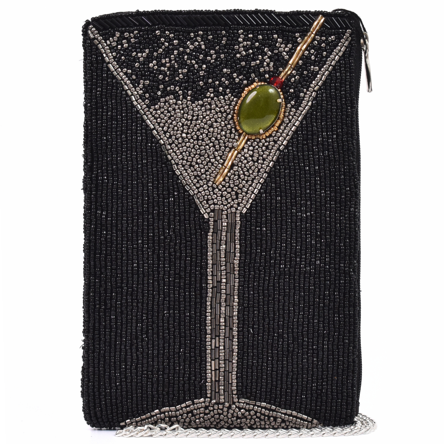 Black Grey Olive Cocktail Womens Crossbody Phone Bag Purse Gift BAG0048