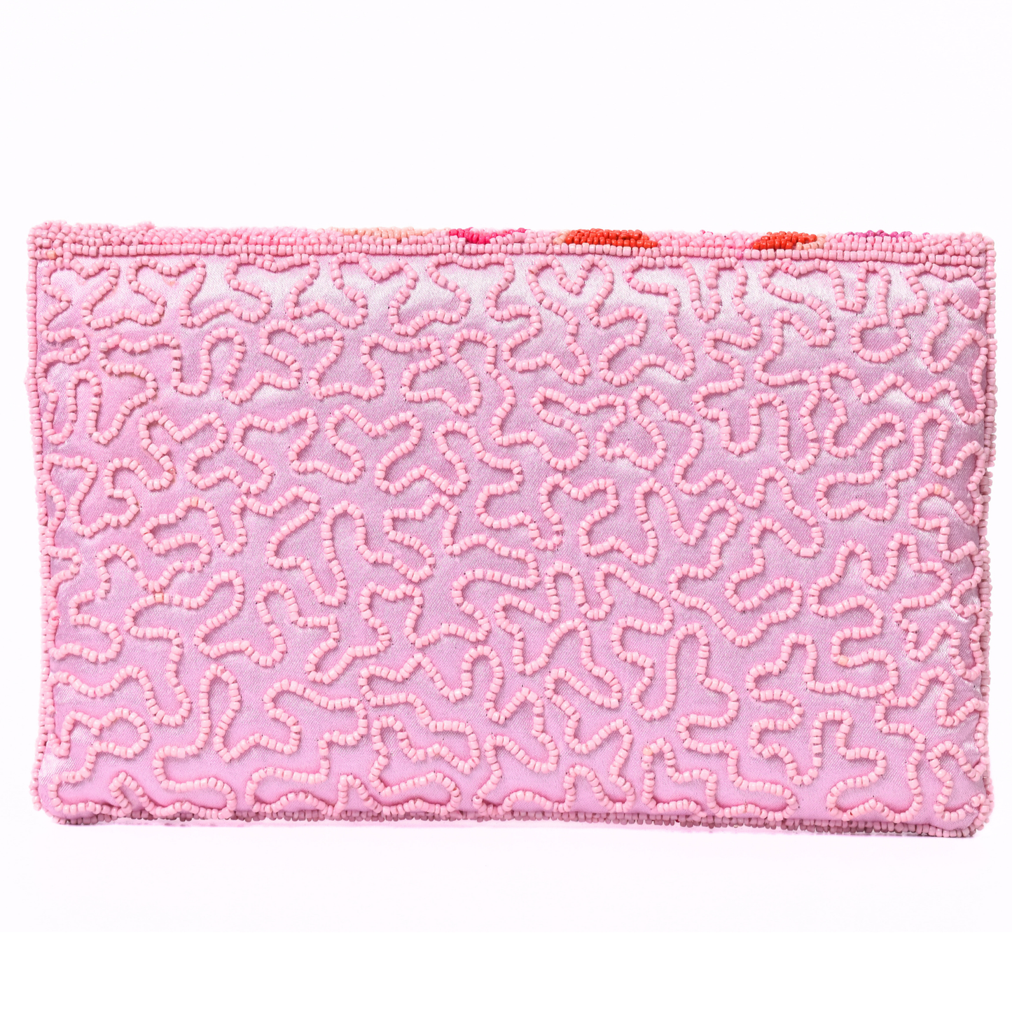 Pink Floral Handbag Clutch, Crossbody Purse Gift BAG0067